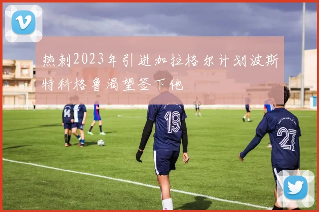 热刺2023年引进加拉格尔计划波斯特科格鲁渴望签下他